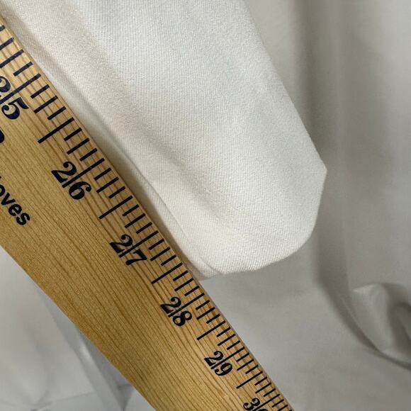 Improvements Plus 14WS Park Ave‎ Fit Stretch Straight Leg White Pants - Picture 7 of 7